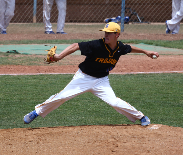 Gauthier pitching Photo