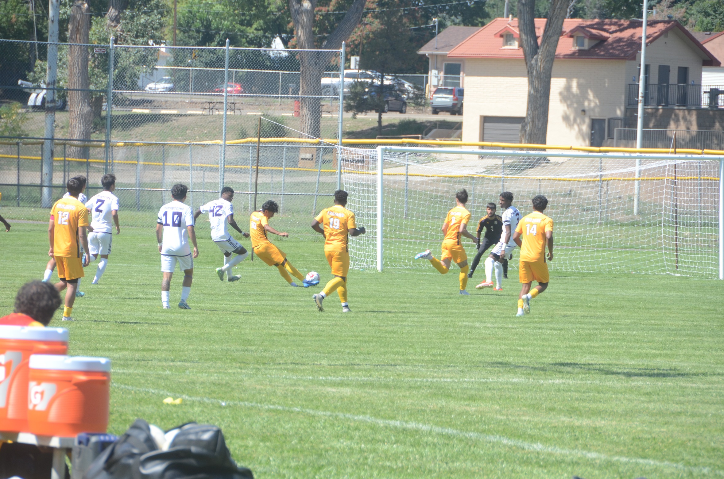 Luis Pacheco takes shot against Eastern Arizona