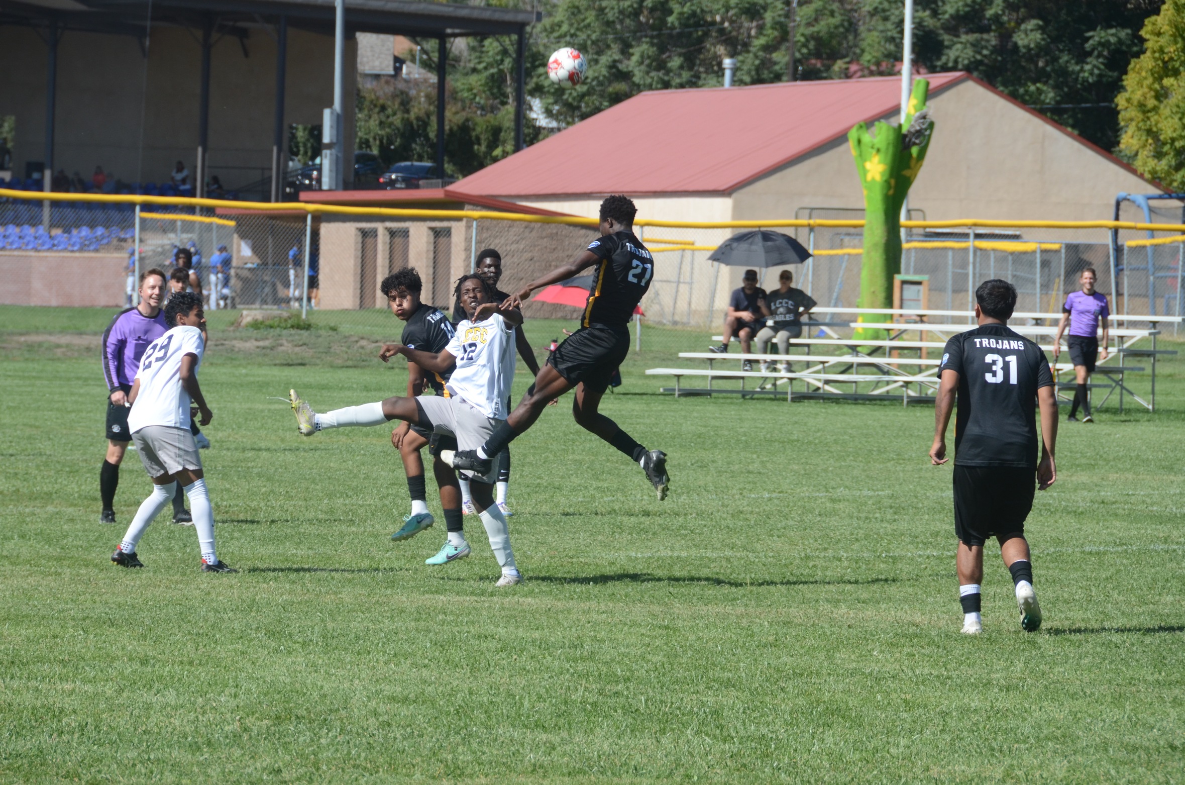 Trinidad State against Laramie County at Central Park.