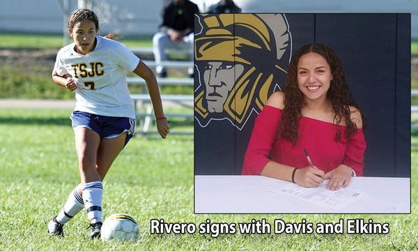 Rivero signs with Davis and Elkins